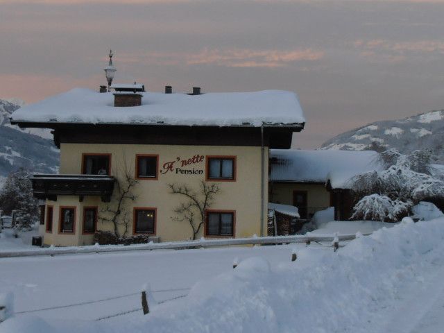 A'nette Pension in Kaprun in Piesendorf im Winter